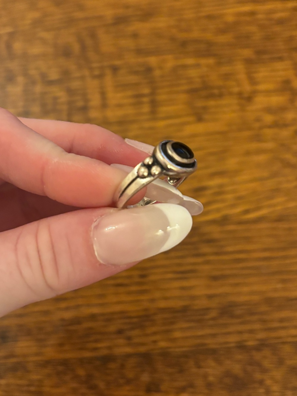 BLACK ONYX RING JAMES AVERY - Picture 2 of 4